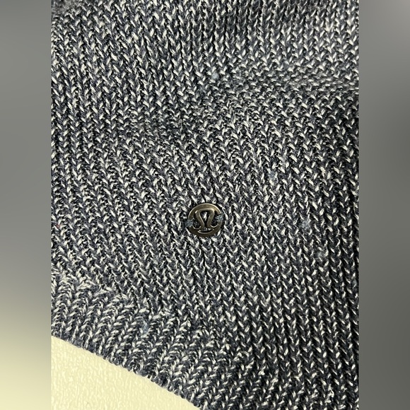 Lululemon Cabin Yogi Long Sleeve Inkwell / Heathered Medium Grey - Picture 7 of 13